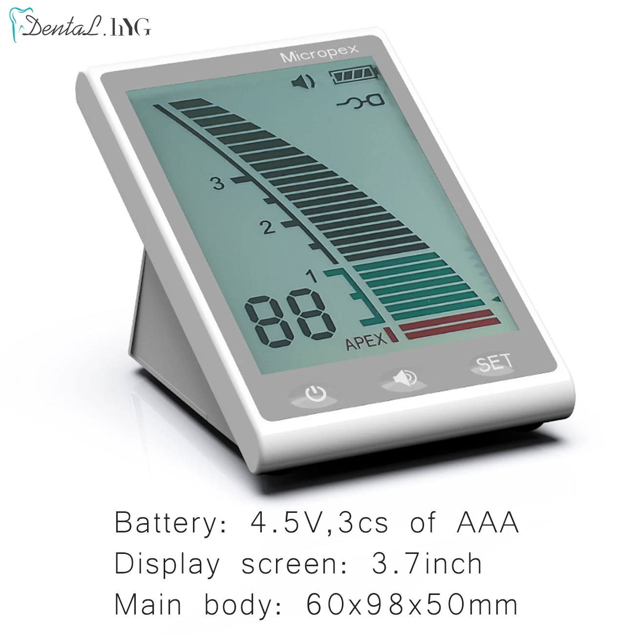 Dental Laboratory Endodontic Micro Mini Apex Locator Surgical Root Canal Instruments Portable Machine