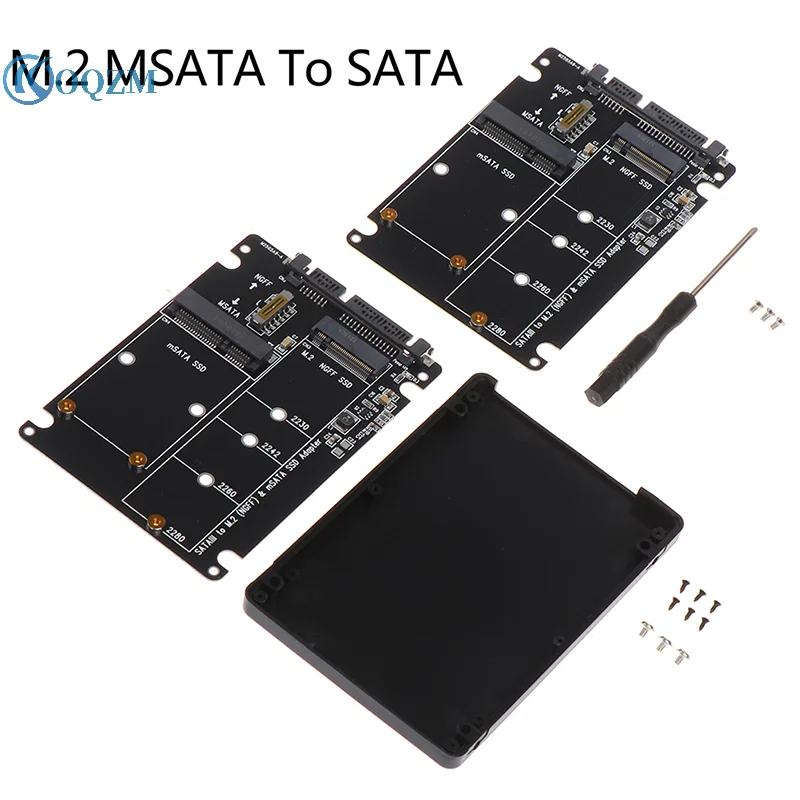 SATA 60Gbps To M2 NGFF SATA SSD MSATA SSD Adapter MSATA To SATA M.2 NGFF To SATA Hard Disk Adapter Board