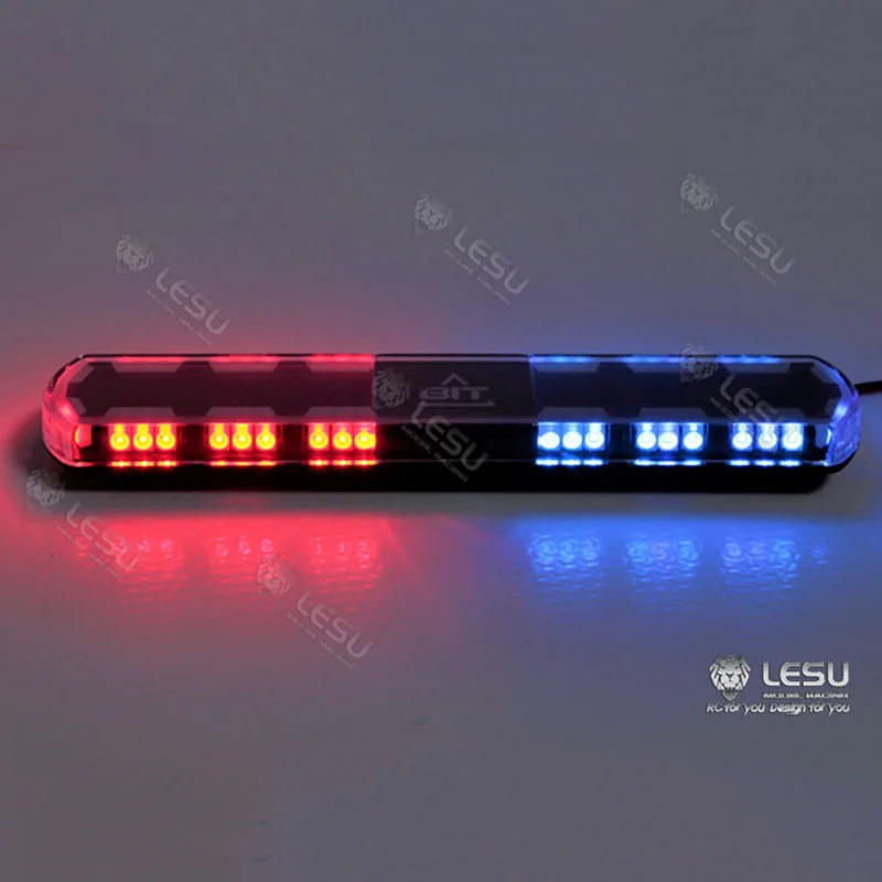 

LESU Led Roof Light Caution For 1/14 Tamiyay RC Fire Truck DIY Tractor Dumper Car Outdoor Toys TH16492