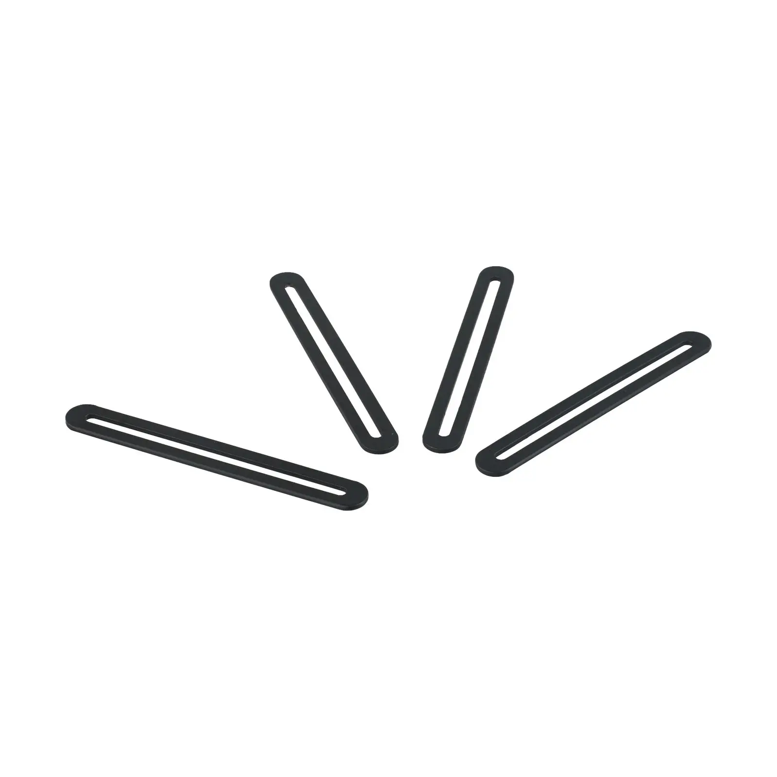 155x19x3 Mm Perforated Plates DIY Project Connectors Adjustable Mounting Slot Optimal Size Reliable Performance