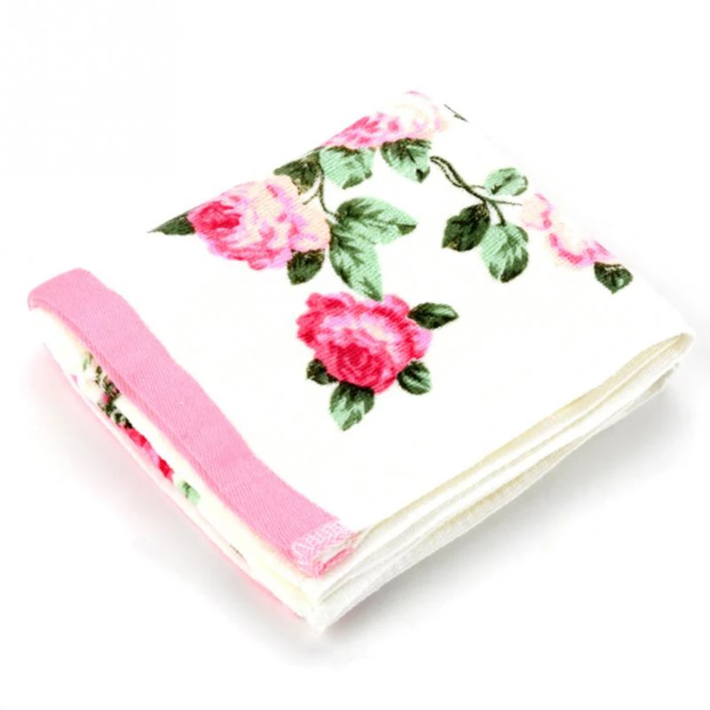 Flower Printing Towels Cotton Quick Dry Bathroom Towels Comfortable and Practical Face Cloth Household Textile Hotel Supplies