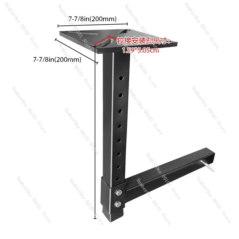 Vise car hitch device bracket pickup truck fixed platform