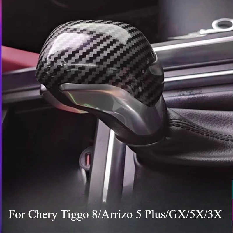 

For Chery Tiggo 8/Arrizo 5 Plus/GX/5X/3X Gear Handle Cover Gear Lever Gear Patch Car Decoration Protective Cover Accessories