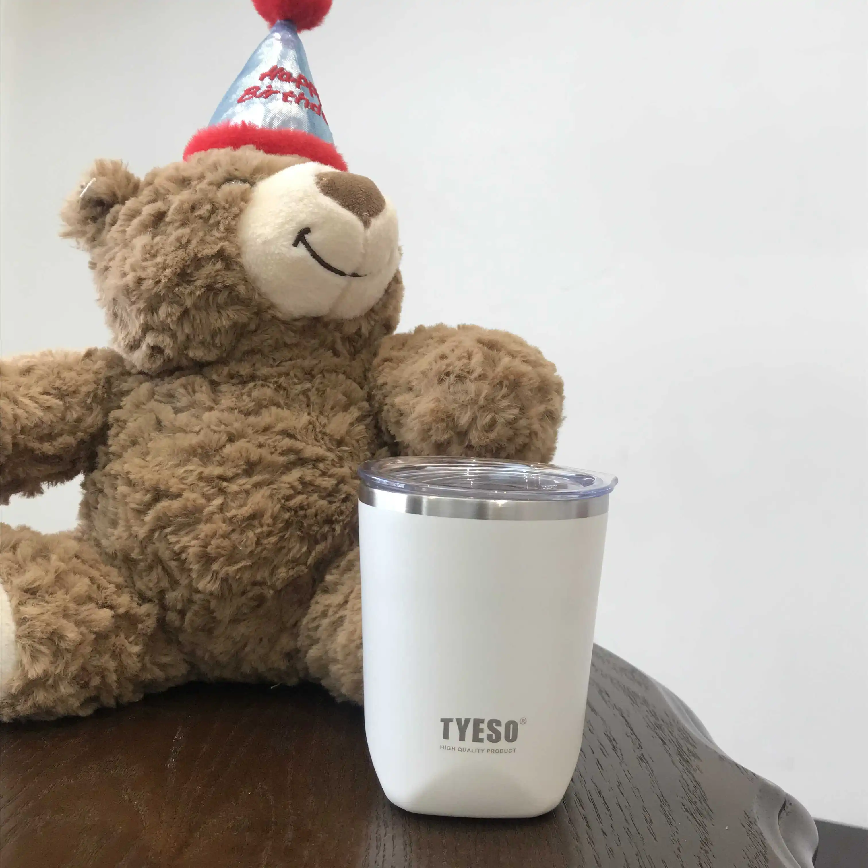 

Tyeso Stainless Steel Mini 300ML Thermal Water Bottle Cold And Hot Double-layer Insulated Cup Water Bottle Coffee Pot TS-8784