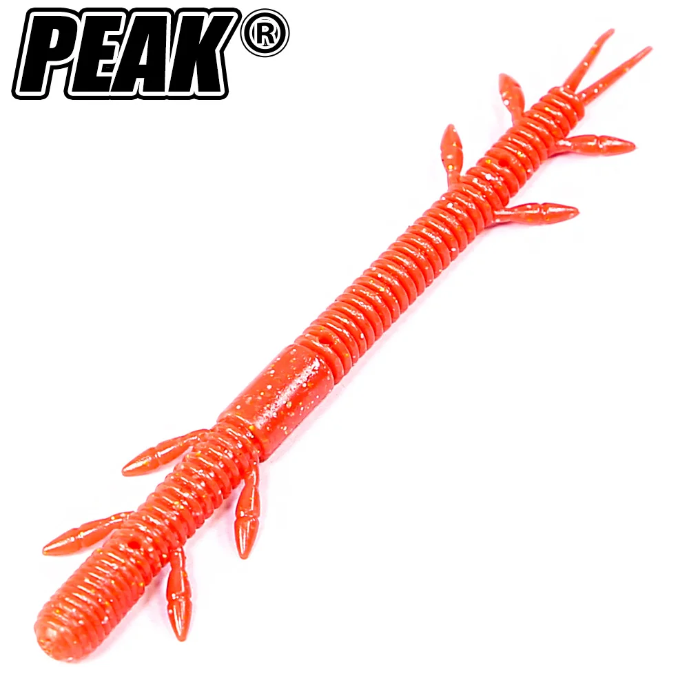 

PEAK 100mm 1.9g Floating Worm Artificial Bait Soft Bait Pesca Carp Fishing Bass Lure Isca Tanta Fishing Lures