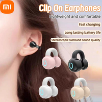 Xiaomi Bluetooth 5.4 Clip on Headphone TWS Wireless Earphone HiFi Stereo Noise Reduction Headset for Xiaomi iPhone Samsung