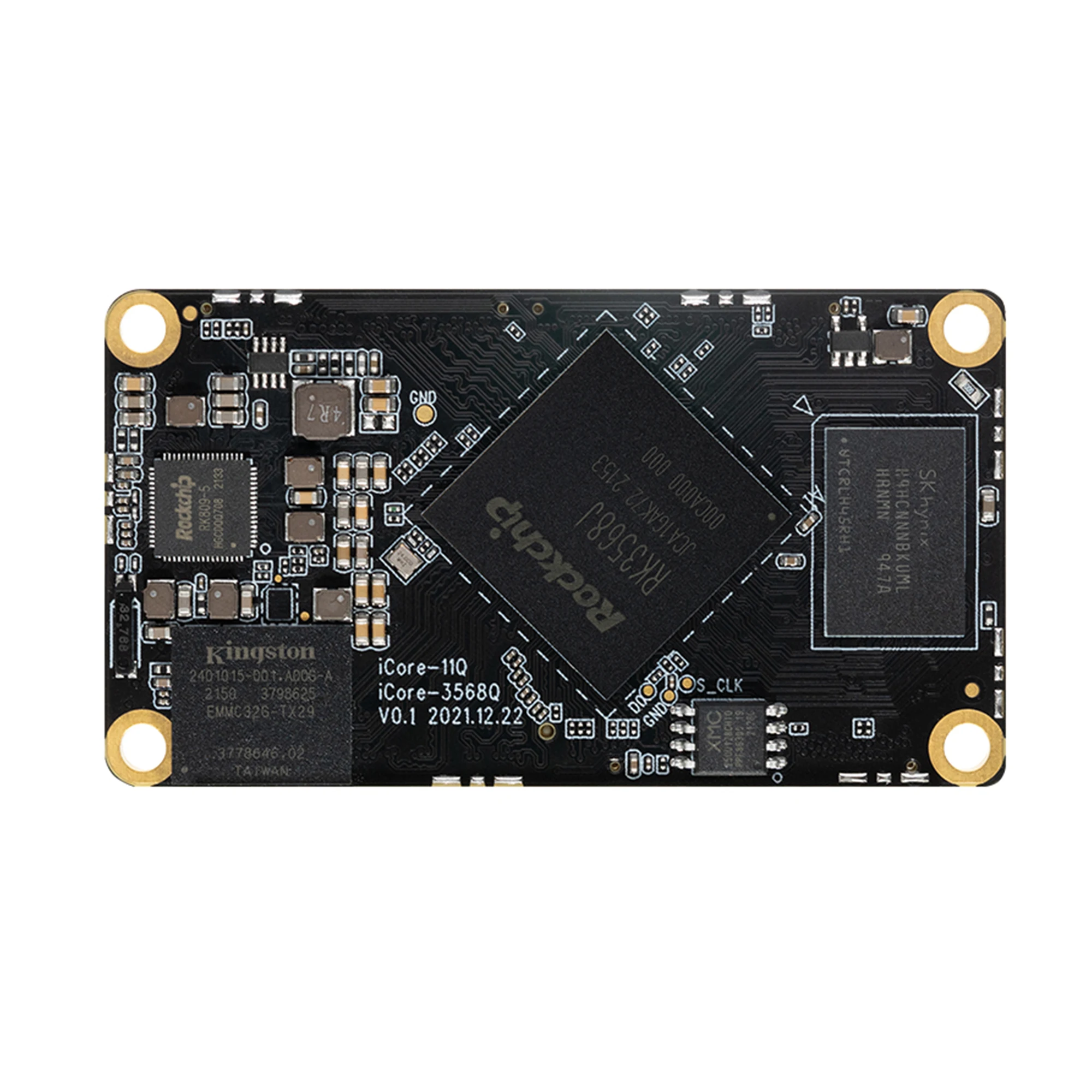 บอร์ด ICore-3568JQ Quad-Core Industrial Core PCIe 3.0 M.2รองรับ4G/5G RK3568 WIFI6