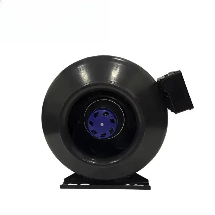100Mm 315mm Industrial AC Air Purifier Extractor Centrifugal Fan Reversible Radial Duct 230V Plastic