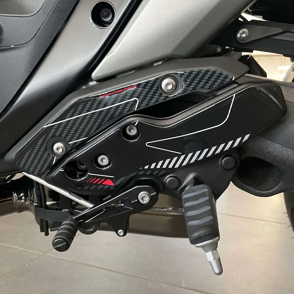Motorcycle Heel Protection 3D Resin Sticker For R 1300 R 2025 - Accessory Foot Pedals Decal R1300R