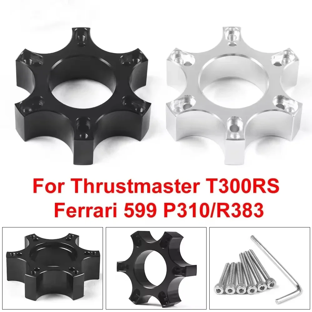 Steering Wheel Accessories 70mm Steering Wheel Adapter Plate For Thrustmaster T300RS Ferrari 599 P310/R383 14 inch