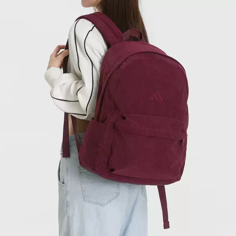 Adidas Backpack Original Large-Capacity Student School Bag Computer Bag Men's and Women's Fitness Training Sports Bag Daily Backpack Kq6746-1