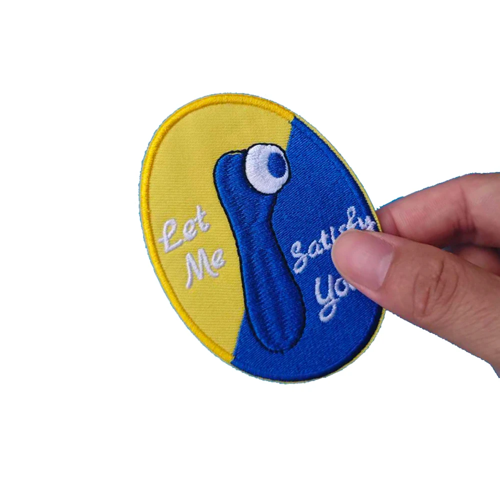 لطيف كرنفال Embleem للملابس الحديد على الخياطة المطرزة زين Dwergoniе التصحيح Slotgat شارة Ossekoppenrijk بقع #1