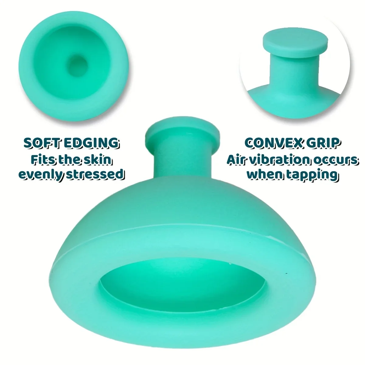 Multifunctional Silicone Cupping Massage Therapy Suction Cups for Muscle Relaxation Durable Portable Ergonomic Body Care Tool