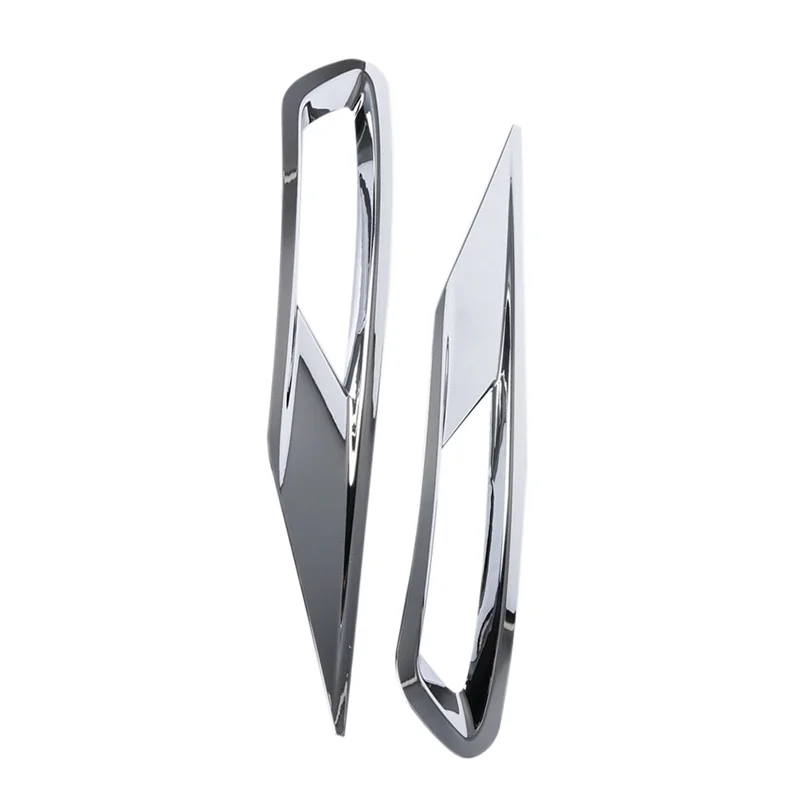 أنيق الضباب غطاء المصباح لفولفو XC60 2018 2019 الجبهة الضباب شرائط مصباح غطاء رئيس مصباح الزخارف