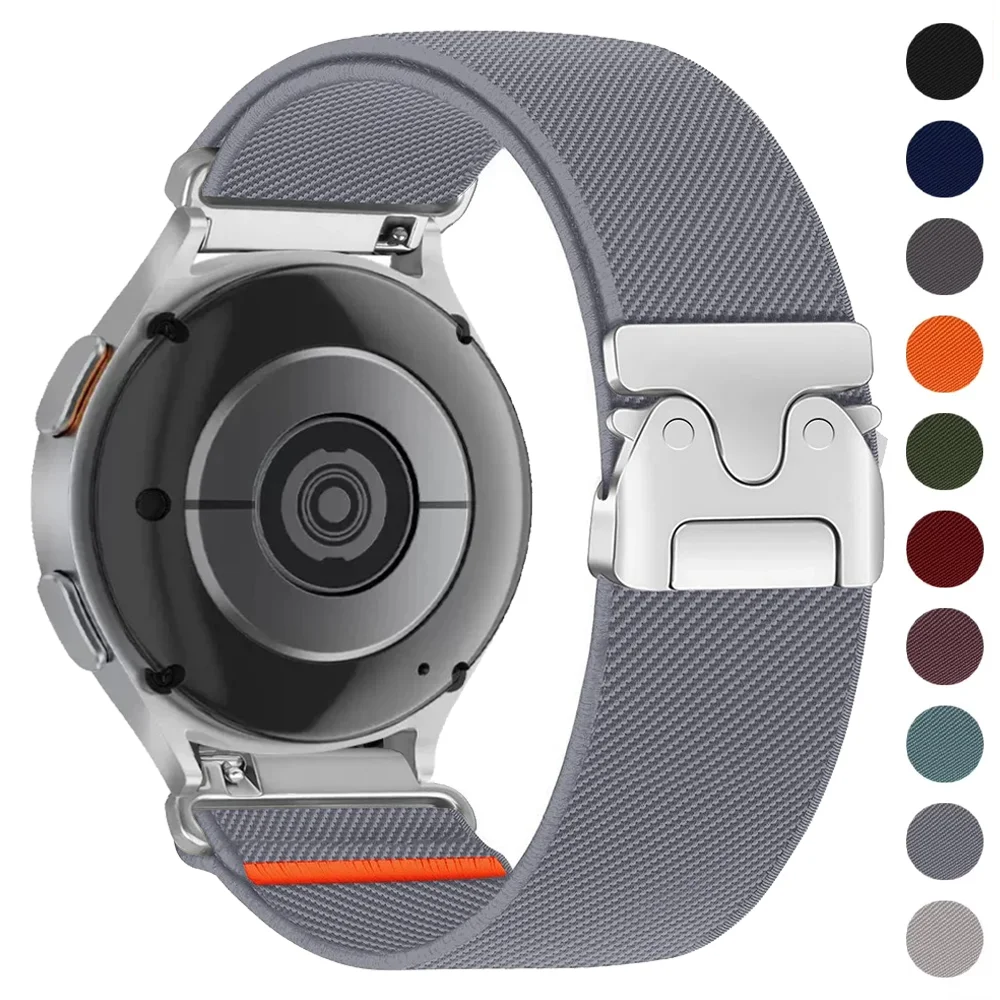20mm 22mm Parachute Strap For Amazfit Active 2 3 Max/Balance 2 3 Nylon Band For Amazfit Bip Max 6 5 3 3Pro/GTR 4 3 2 2e Bracelet