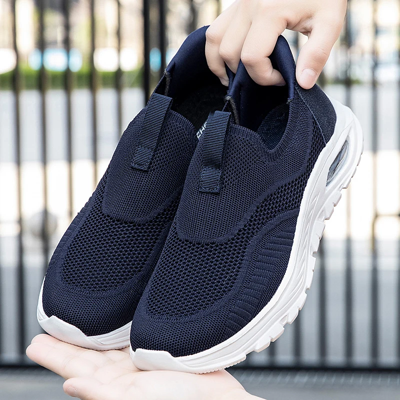 Summer Footrest Men's Mesh Breathable Comfortable Women Outdoor Hiking Anti Slip Wear-resistant Sports Walking Shoes