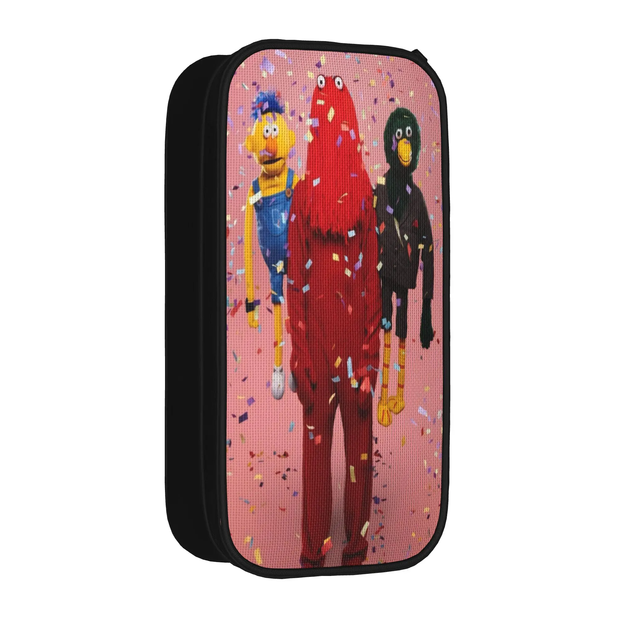 New Don't Hug Me I'm Scared Pencil Cases  Pencil Pouch Pen for Student Big Capacity Bag School Supplies Zipper Stationery