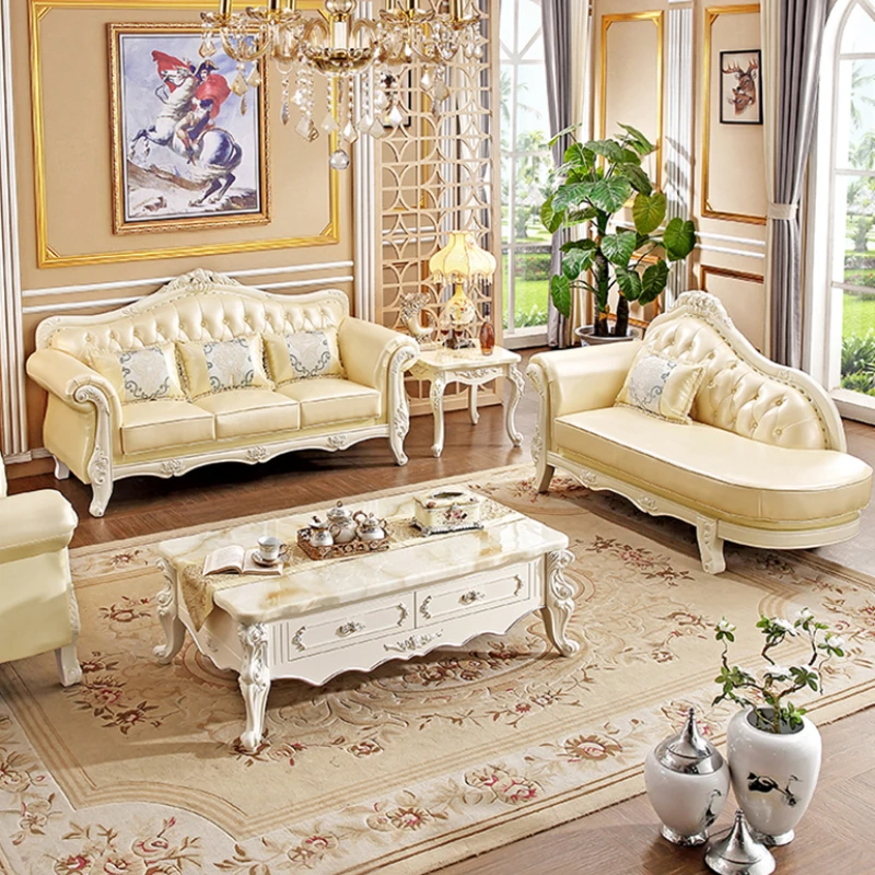 

Wood Modern Sofa Chair Unique European Luxury Puffs Living Room Sofas Recliner Designer Nordic Canape Salon Home Furniture