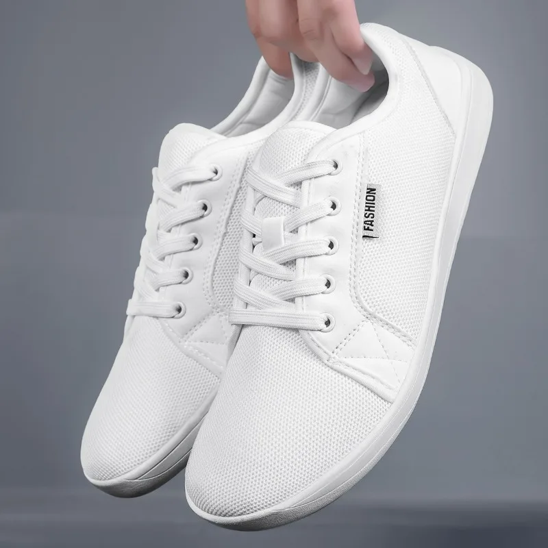 2026 New Wide-toe Men's Shoes Spring Breathable Soft Sole Casual Walking Sneakers Minimalist Barefoot Shoes Zero Drop Shoes