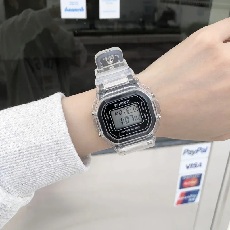 Orologi da uomo e da donna elettronici semplici non meccanici di alta qualità per studentesse Orologi da uomo belli da donna eleganti