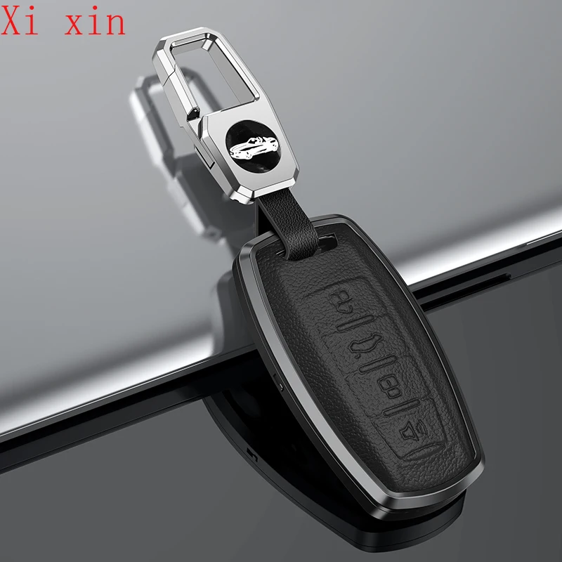 For Haval H6 H2S f7x M6 Dargo jolion leather metal all inclusive key case remote control protective case