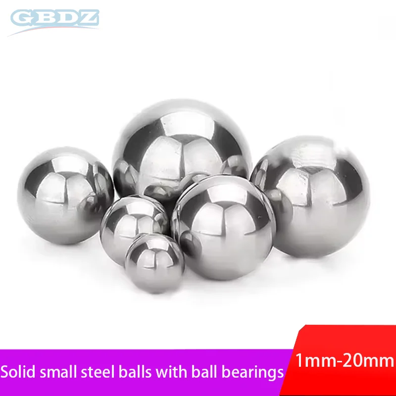 

Carbon Steel Ball Solid Ball Diameter 1/1.5/2/2.5/3.3175/3.5-20 Precision Bearing Steel Small Particle Circular Smooth Ball ﻿