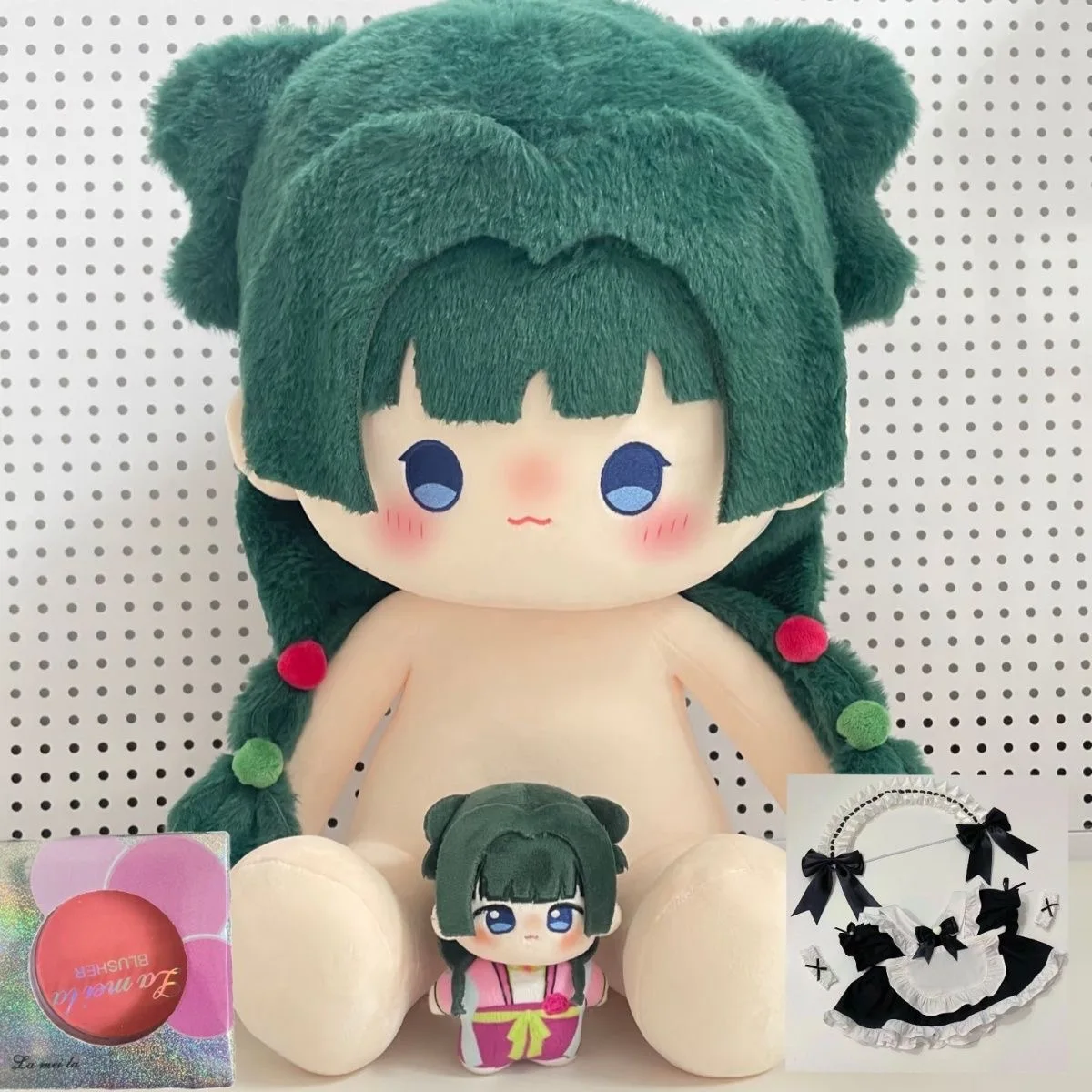 

[New Product Launch] Whispering of New Drug House Girl, Drug House Ren Cat Cosplay Attribute 40cm Cotton Doll Original