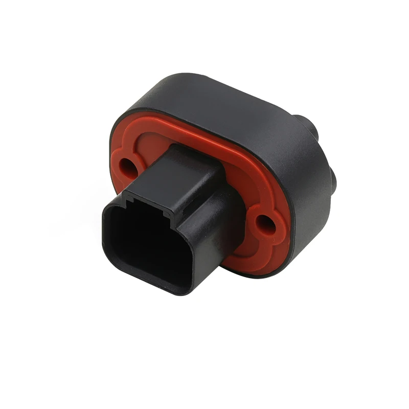 DT15-2PB Deutsch Type Automotive Waterproof Connector 2Pin PCB Straight Header Socket Matching DT06-2S Car Circuit Board Plug