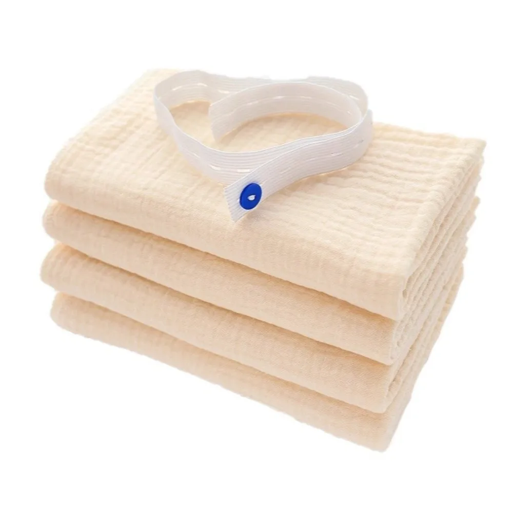 10 قطعة حفاضات قطنية ناعمة قابلة لإعادة الاستخدام ماصة الشاش القماش غطاء حفاضات قابل للغسل تنفس الحفاضات استخدام الرضع #5
