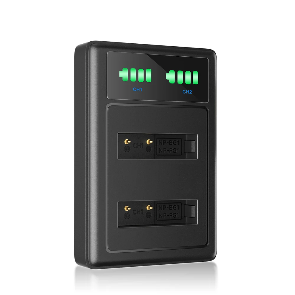 Аккумуляторы для камеры 3,7 в NP-BG1, 800 мАч + 3,7 в NP-BG1, зарядное устройство для Sony DSC-W300 W210 WX10 H70 H50 H10 HX5C W220 W170