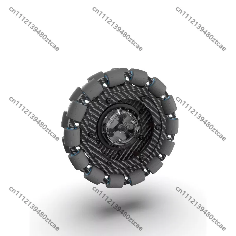 Wheel Roller, Omni-Directional Wheel Replacement Roller, Repair Accessory for Robot Mecanum Wheel