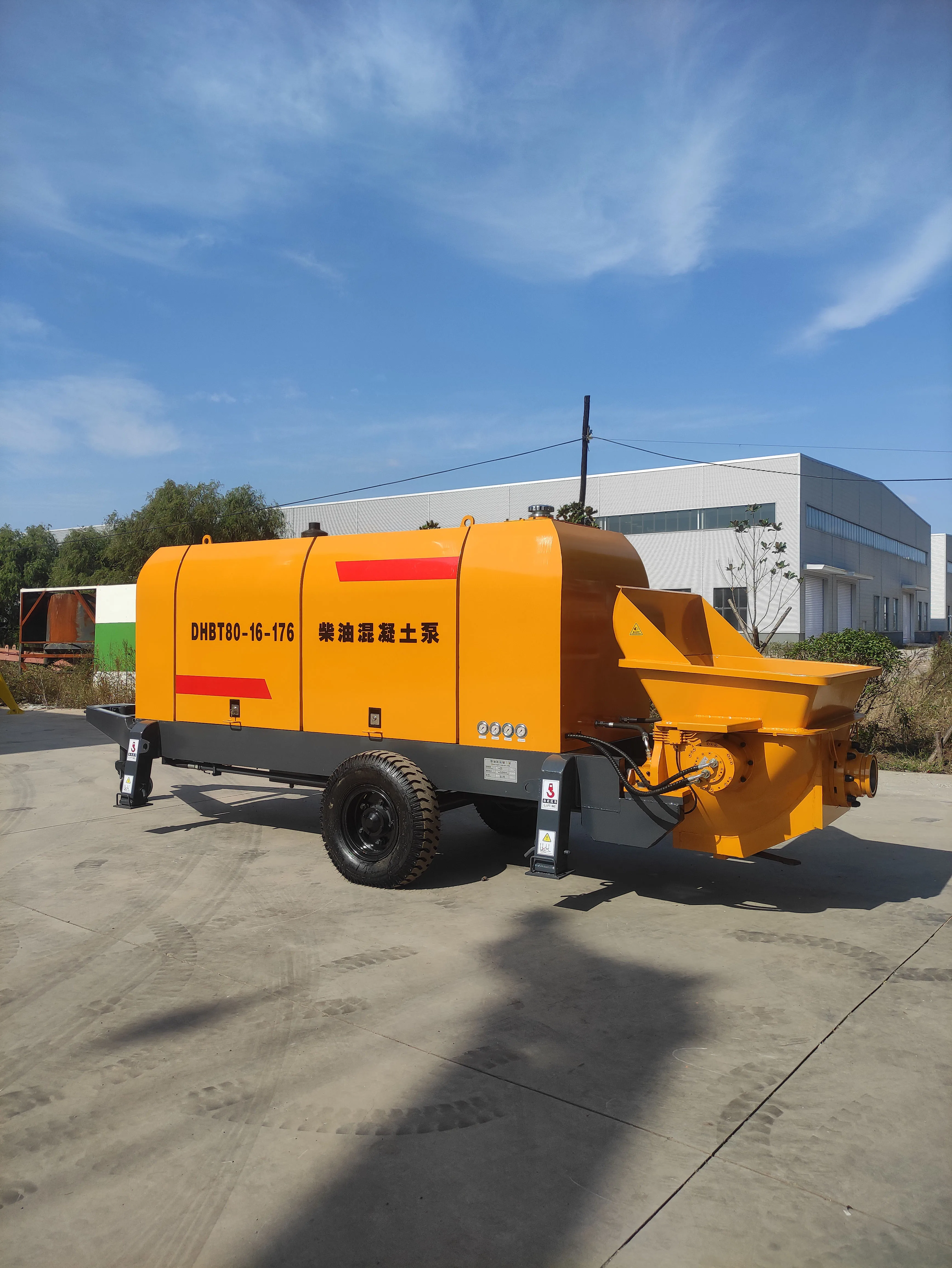 Customized Small-scale Concrete Mixer Pump For Home Use Space-saving Concrete Mixer Pump Concrete Transfer Pump