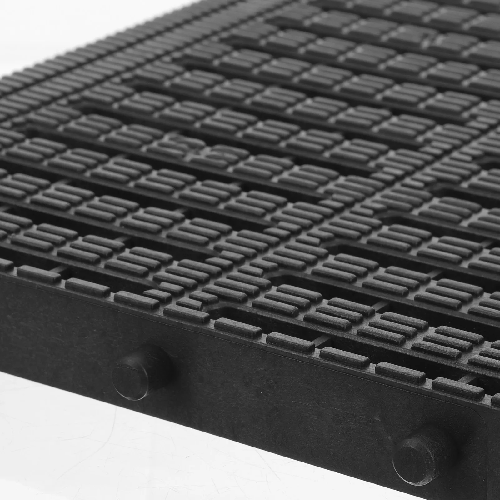 Outdoor Plastic Drainage Grate Sewer Drain Cover Sturdy Channel Drain Cover for Yard Garden Trench Drainage System