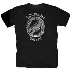 Fallschirmjäger Bundeswehr Armee Deutschland T-Shirt Short Casual O-Neck Men Clothing S-3XL