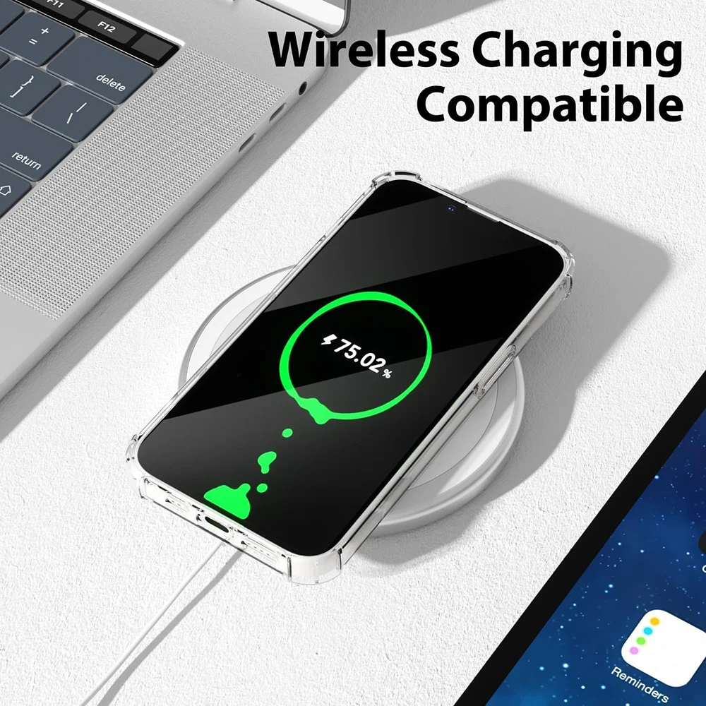 Shockproof Clear Silicone Case For iPhone 16 15 14 13 12 11 Pro Xs Max Mini XR X 7 8 6s Plus 6 SE 2020 2022 2016 5 5S Back Cover image 6