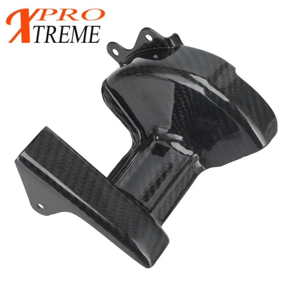 Funparts Motorcycles Accessories Carbon Fiber Middle Axle Protective Cover Guard For Sur-Ron Surron SURRON S/X Electric Bike