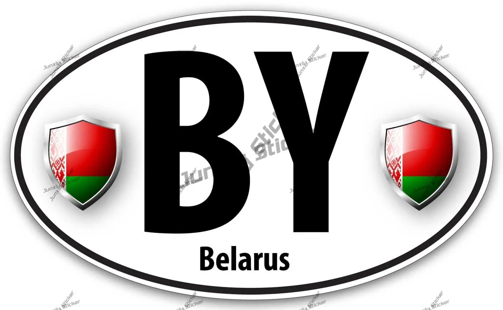 

Belarus Flag Country Code Sticker World Flags Country Nations Car Laptop Wall Sticker Decal Truck Camper Decals Car Accessories