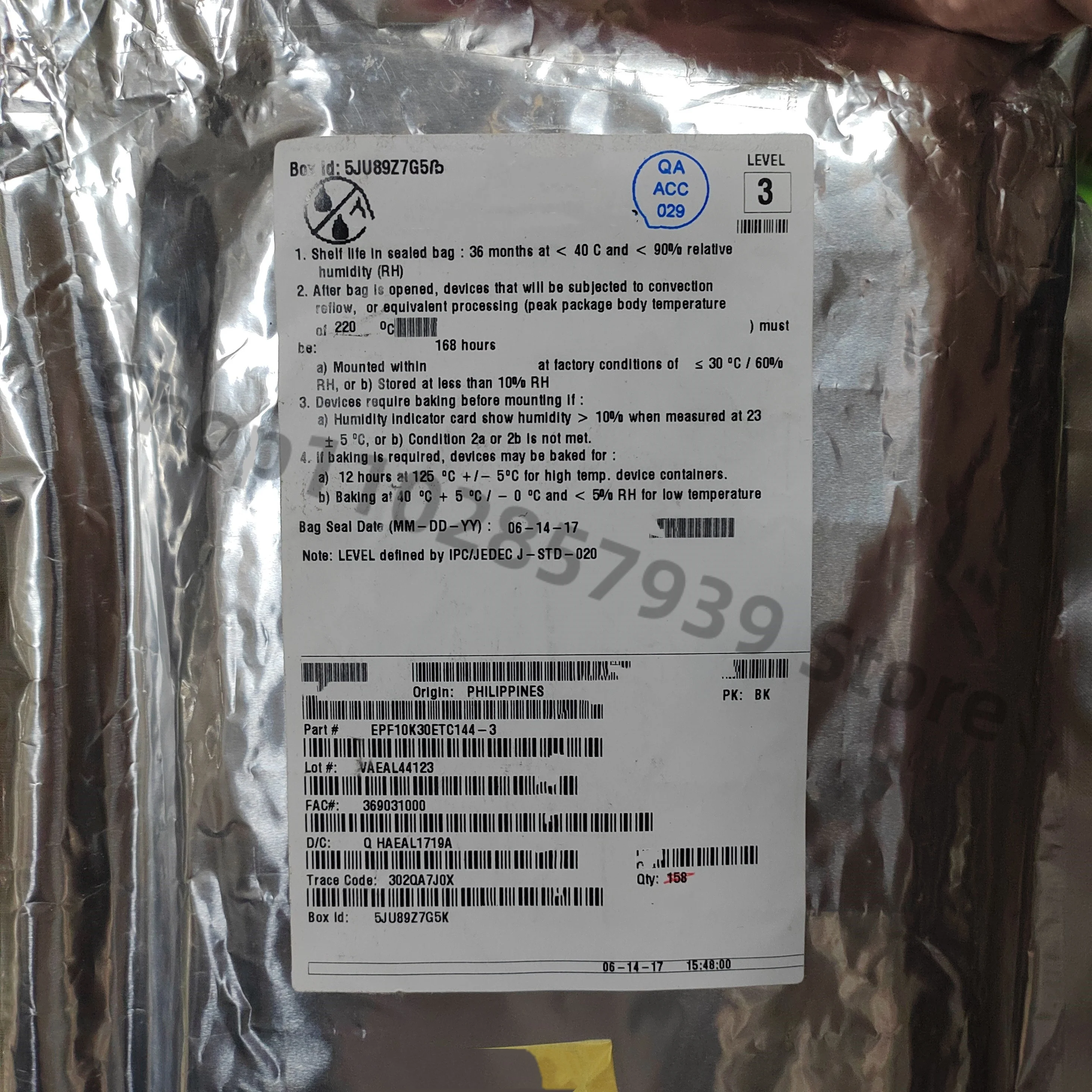 

EPF10K30ETC144 TQFP144 EPF10K30ETC144-3 1PCS/LOT Original and authentic, free shipping