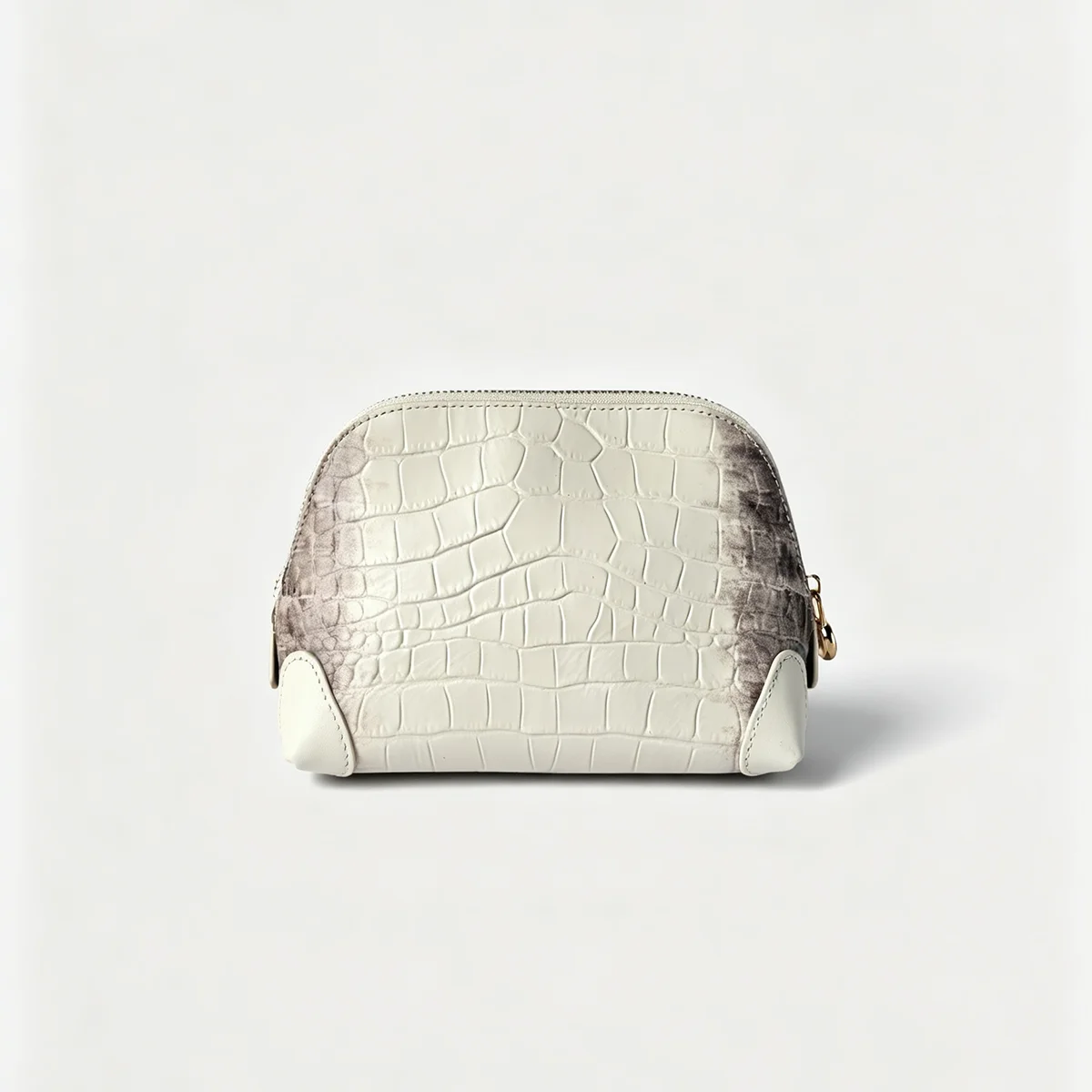 Echte Leder-Kosmetiktasche mit Kettenriemen, Umhängetasche für Handy, trendige, vielseitige Premium-Toilettentasche für Damen – Detail 7