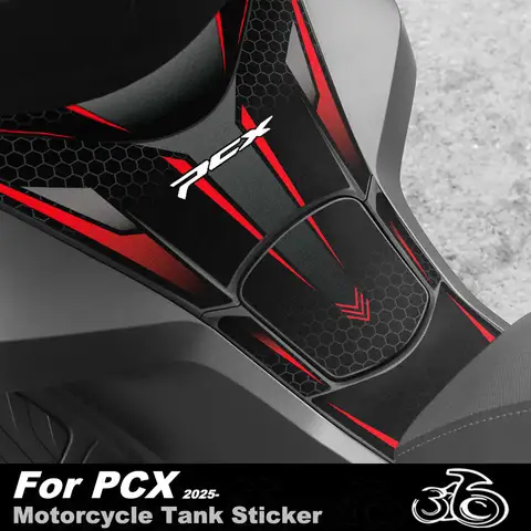 오토바이 연료 탱크 패드 스티커 시티 스쿠터 보호 데칼 액세서리 PCX 2025용