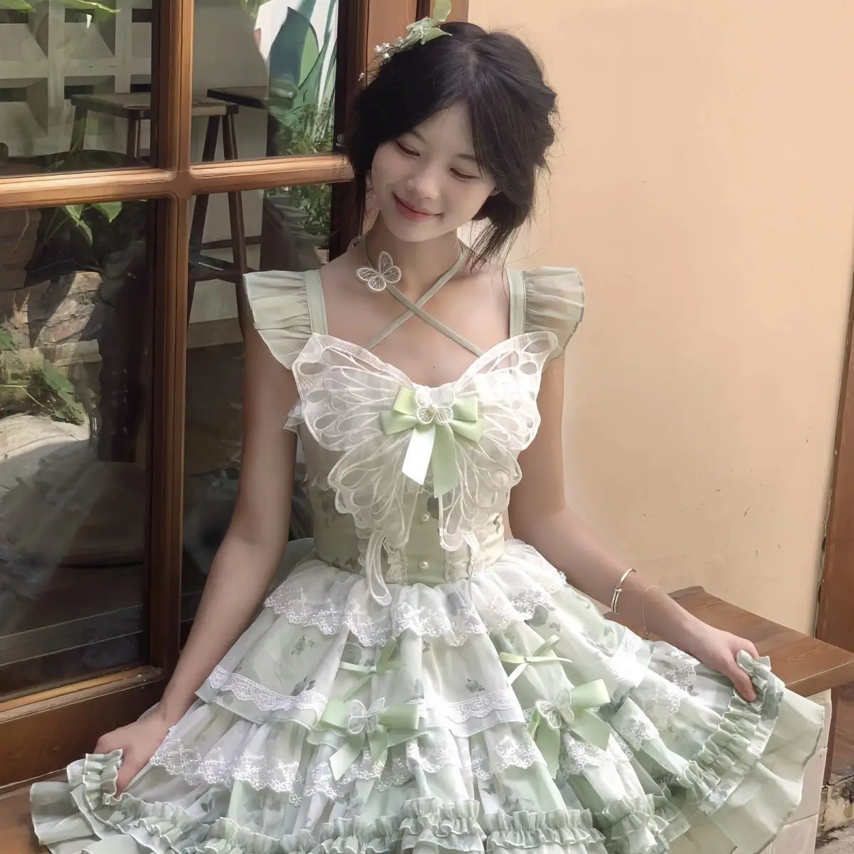 Japanse leuke stijl zomer meisje verjaardag korte rok Lolita