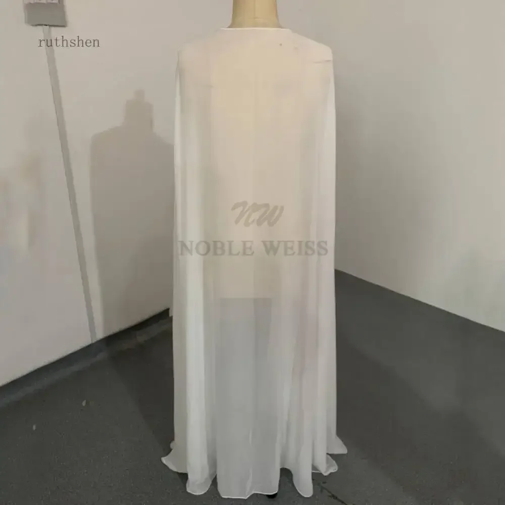 Chal de gasa envuelto en BOLERO, chaqueta de Boda nupcial, longitud hasta el suelo