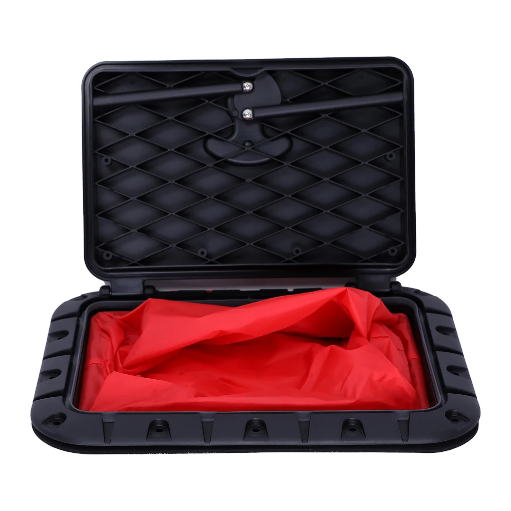 

Boat Hatch Cover with Waterproof Bag Deck Inspection Latch Lid Repalcing Parts Boating Accessories for Kayak Ship