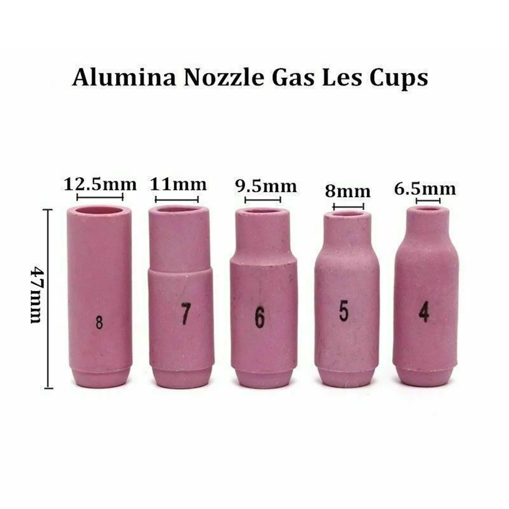 

Air-cooled Torches Collet 17 Pcs/Set Accessories For Air-cooled Torches For Water-cooled Torches For WP 17 18 26 TIG