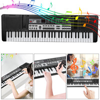 61 Keys Digital Keyboard 61 Keys Portable Electronic Organ Children Digital Keyboard with Microphone Music  Digital Keyboard