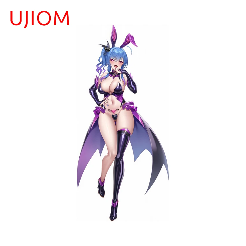 UJIOM Akuochi Bunny St. Louis Azur Lane Sexy Bikini Wall Sticker Creative Computer Case Decals Adhesive Bathroom Accessories