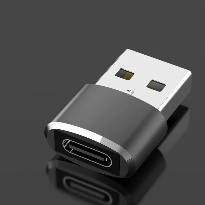 Type-C Female To USB 2.0 Male OTG Adapter, Mobile Phone Headphone Adapter, PD Fast Charging Data TPC Converter