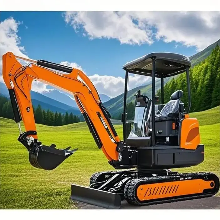 

In 2025, a new product factory will customize a 1.8-ton mini excavator, a small excavator that drives arm swing and Euro 5 engin