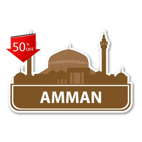 

Amman Jordan Phone Trendy Bumper Motor Home Walls Boat Decoration Aesthetic Vintage Unique