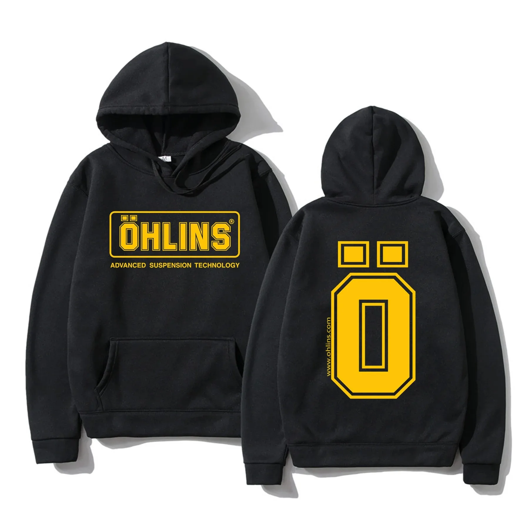Hombres suspensión coche motocicleta deporte carreras Ohlins Shock sudaderas con capucha mujeres sudadera térmica señoras manga larga Unisex S-4XL Top